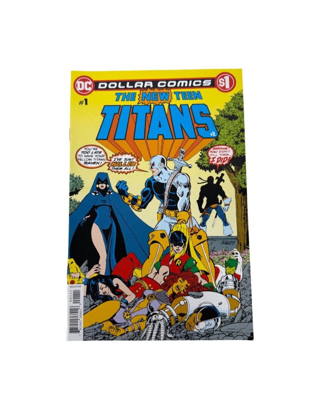 The‎ New Teen Titans #3 DC Dollar Comics Reprint 1st Deathstroke 2020